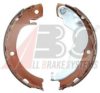  9326 Brake Shoe Set, parking brake